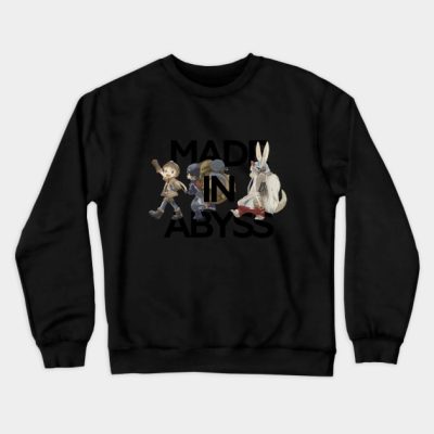 Made In Abyss Team Crewneck Sweatshirt Official Made In Abyss Merch