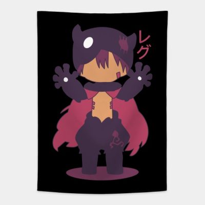 Made In Abyss Reg With Japanese Characters Tapestry Official Made In Abyss Merch