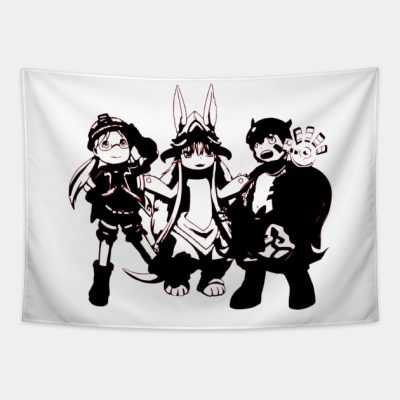 Made In Abyss Nanachi Riko And Reg Tapestry Official Made In Abyss Merch