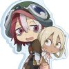 Game Made In Abyss Acrylic Keychain Doll Anime Nanachi Faputa Riko Keyring Pendant for Gift 5 - Made In Abyss Merch