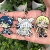 Made In Abyss Riko Nanachi Keychain Cartoon Anime Cosplay Halloween Accessories Badge Christmas Gifts - Made In Abyss Merch