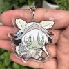 Made In Abyss Riko Nanachi Keychain Cartoon Anime Cosplay Halloween Accessories Badge Christmas Gifts 3 - Made In Abyss Merch