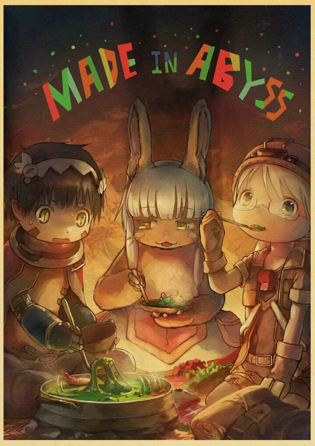 Made In Abyss anime retro poster sticker bar wall stickers decorative mural wall decoration home 11 - Made In Abyss Merch