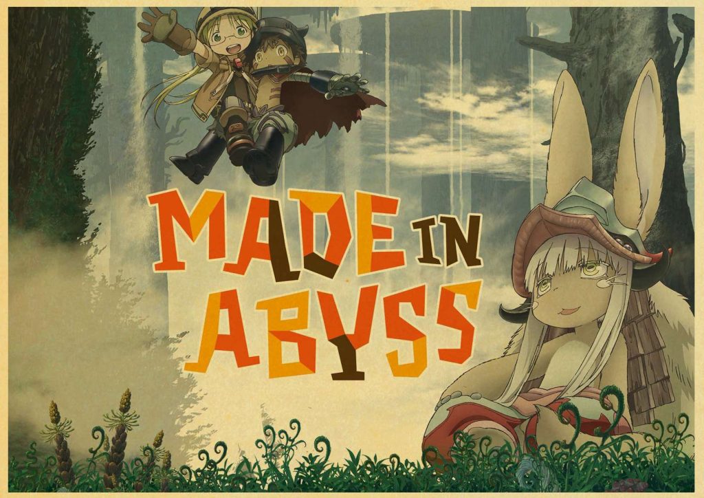 Made In Abyss anime retro poster sticker bar wall stickers decorative mural wall decoration home 6 - Made In Abyss Merch