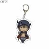 New 2022 Anime Made In Abyss Acrylic Keychain Cartoon Figure Riko Nanachi Cosplay Pendant Keyring For 1 - Made In Abyss Merch