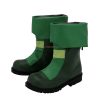 Prushka Shoes Cosplay Made in Abyss Prushka Cosplay Boots Green Shoes Custom Made Any Size for 2 - Made In Abyss Merch