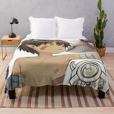 Made In Abyss Anime Throw Blanket Official Made In Abyss Merch