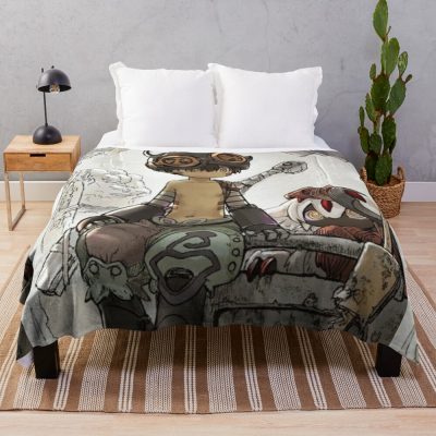 Made In Abyss Anime Throw Blanket Official Made In Abyss Merch