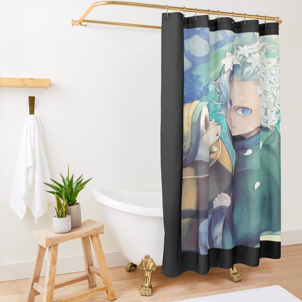 Made In Abyss Shower Curtain Official Made In Abyss Merch