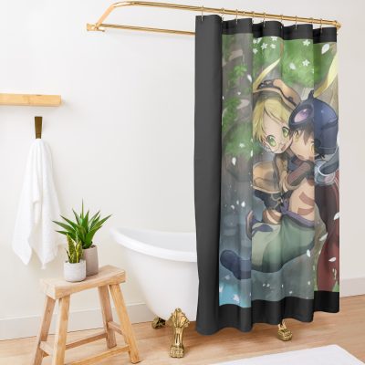 Made In Abyss Shower Curtain Official Made In Abyss Merch