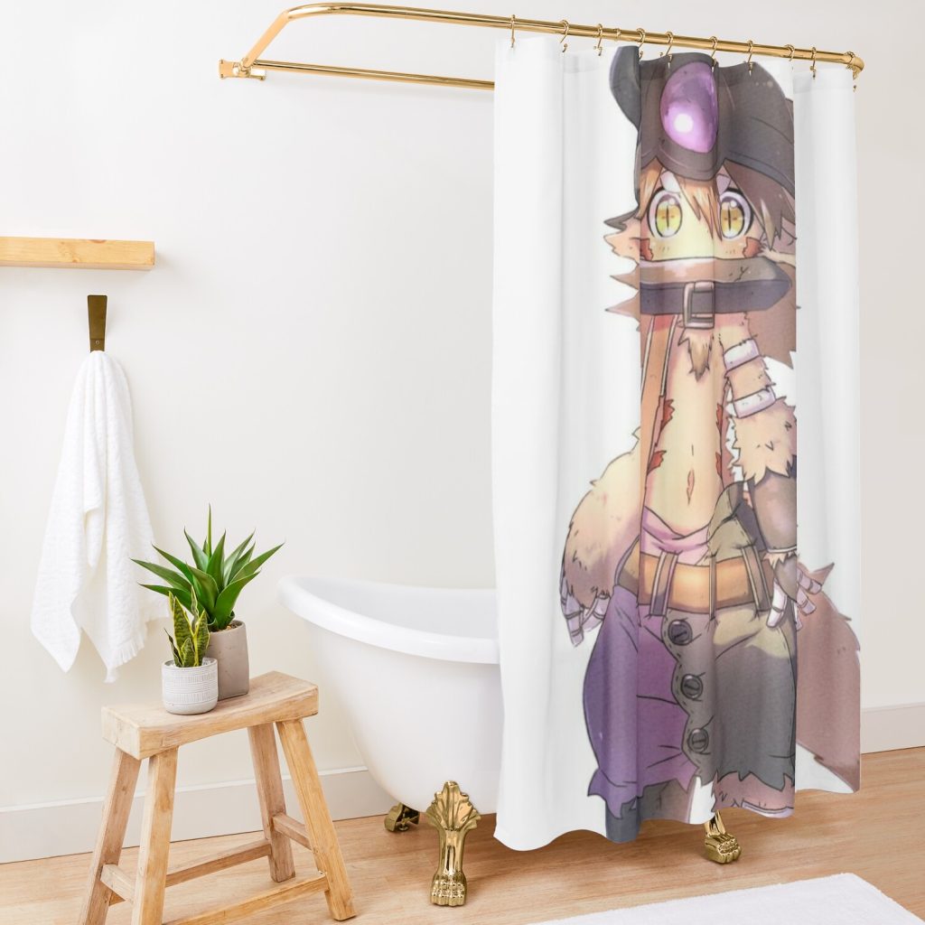 Made In Abyss Anime Shower Curtain Official Made In Abyss Merch