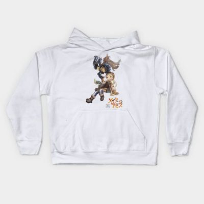 Made In Abyss Reg And Riko Kids Hoodie Official Cow Anime Merch