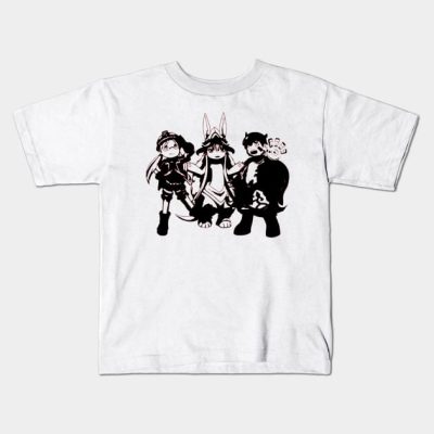 Made In Abyss Nanachi Riko And Reg Kids T-Shirt Official Cow Anime Merch