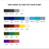 tank top color chart - Made In Abyss Merch